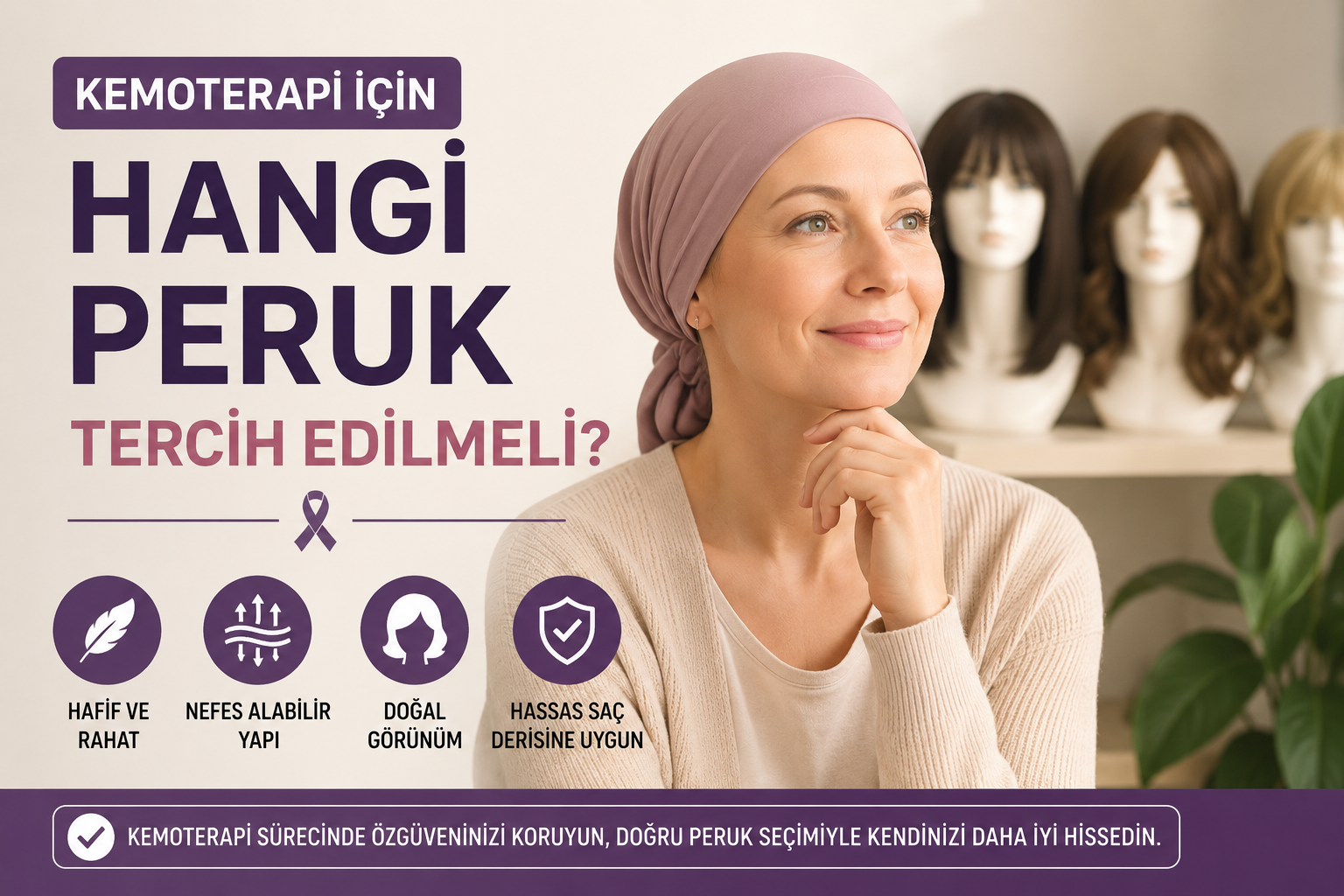 Kemoterapi İçin Hangi Peruk Tercih Edilmeli